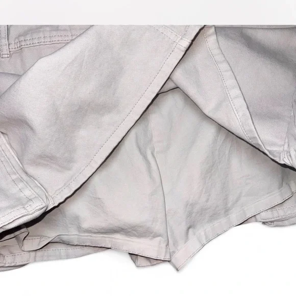 NWT size Large Garage Women's Cream Skorts - Picture 5 of 6